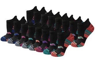 Saucony Women's Performance Heel Tab Athletic Socks (8 & 16 Pairs)