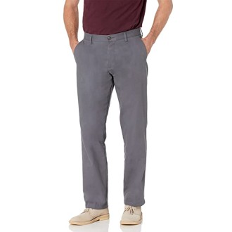 Men's Classic-fit Wrinkle-Resistant Flat-Front Chino Pant