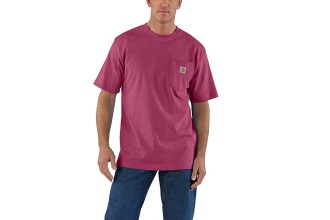 Carhartt Mens Loose Fit Heavyweight Short-sleeve Pocket T-shirt (Big and Tall)