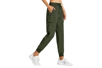 Libin Women's Cargo Joggers Lightweight Quick Dry Hiking Pants Athletic Workout Lounge Casual Outdoor