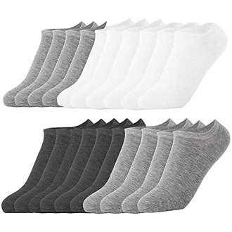 40 Pairs Ankle Socks No Show Sock Low-Cut Athletic Men Women Cotton Socks